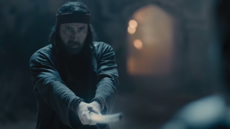 Nicolas Cage in Jiu Jitsu Movie Trailer Martial Arts on Cinematic Doctrine Christian Podcast