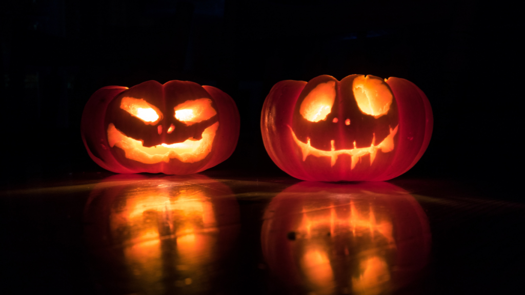 Smiling Jack O Lanterns Pumpkins